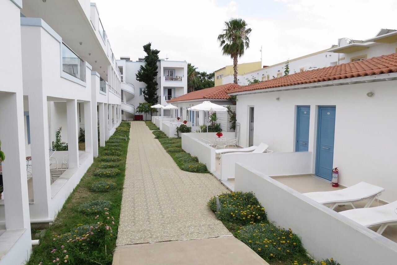 Aegean Blu Hotel & Apartments Kos Exteriör bild